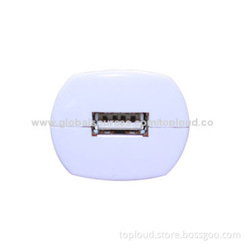 New Arrival Unique Design 5V/1A Car Charger for Mobile Phones with 12-24V DC Input Voltage